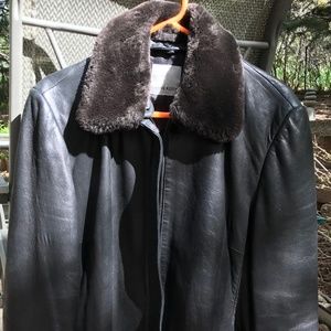 Anne Klein Leather Jacket